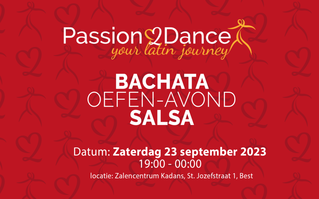 Dansavond 23 september 2023
